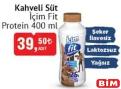 İÇİM FİT PROTEİN KAHVELİ SÜT 400 ML